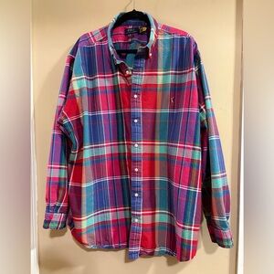Polo Ralph Lauren Multicolor Plaid Men's Shirt 3X